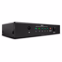 Lindy 38233, HDMI, Métal, Noir, 18 Gbit/s, RF, 4K Ultra HD