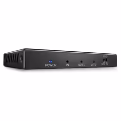 Lindy 38235, HDMI, 2x HDMI, 3840 x 2160 pixels, Noir, Métal, CE, FCC, RoHS, REACH, California Proposition 65
