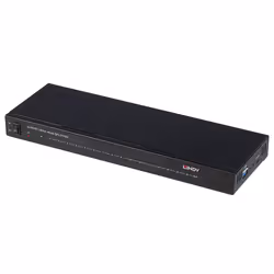 Lindy 38239, HDMI, 16x HDMI, 3840 x 2160 pixels, Noir, 4K Ultra HD, 60 Hz