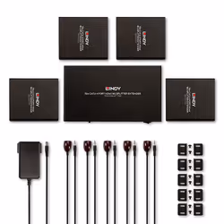Lindy 38262 extension audio/video Émetteur et récepteur AV Noir - Vue supplémentaire 5