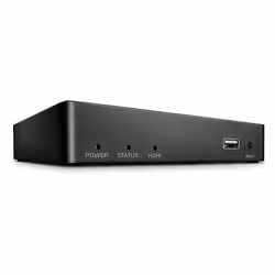Lindy 38264, Transmetteur, Avec fil, 150 m, Cat5e, Cat6, 3840 x 2160 pixels, Noir