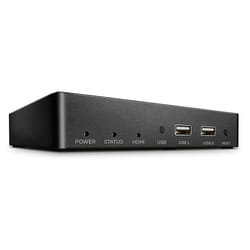 Lindy 38265 extension audio/video Récepteur AV Noir