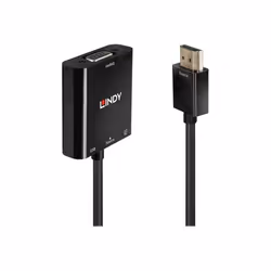Lindy 38285, 0,1 m, HDMI Type A (Standard), VGA (D-Sub), Mâle, Femelle, Droit
