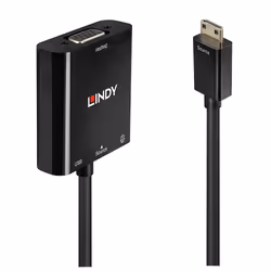 Lindy 38286, 0,01 m, HDMI Type C (Mini), Mâle, Femelle, Droit, Droit