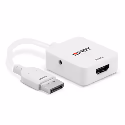Lindy 38303 câble vidéo et adaptateur 0,095 m HDMI Type A (Standard) DisplayPort Blanc - Vue supplémentaire 5