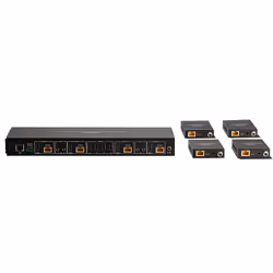 Lindy 38328 extension audio/video Émetteur et récepteur AV Noir - Vue supplémentaire 4