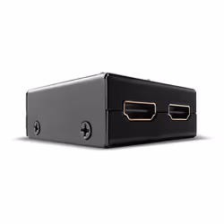 Lindy 38336, HDMI, Métal, Noir, 60 Hz, 18 Gbit/s, 3840 x 2160 pixels