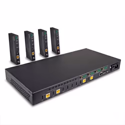 Lindy 38345 extension audio/video Émetteur et récepteur AV Noir - Vue supplémentaire 6