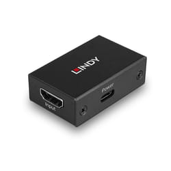 Lindy 38391 extension audio/video Répéteur AV Noir