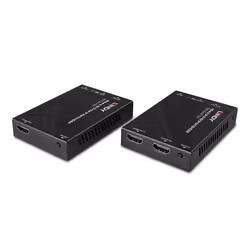 Lindy 38398 extension audio/video Émetteur et récepteur AV Noir