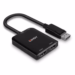 Lindy 38433 câble vidéo et adaptateur DisplayPort 2 x HDMI - Vue supplémentaire 3
