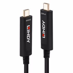 Lindy 38501, 5 m, USB C, USB C, Noir