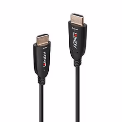 Lindy 38511, 15 m, HDMI Type A (Standard), HDMI Type A (Standard), 48 Gbit/s, Noir