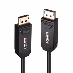 Lindy 38522, 10 m, DisplayPort, DisplayPort, Mâle, Mâle, 7680 x 4320 pixels