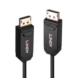 Lindy 38522 câble DisplayPort 10 m Noir