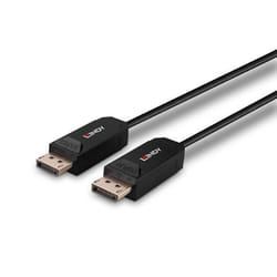 Lindy 38525 câble DisplayPort 10 m Noir