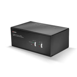 Lindy 39300 commutateur écran, clavier et souris Noir
