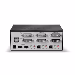 Lindy 39300 commutateur écran, clavier et souris Noir