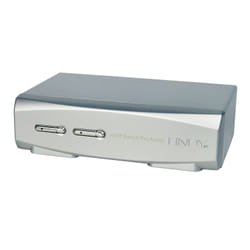 Lindy 39304 commutateur écran, clavier et souris Argent