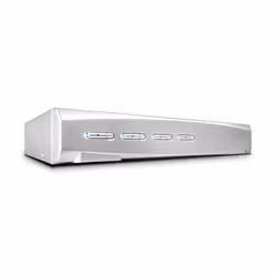 Lindy 39305, 4K Ultra HD, Argent