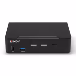 Lindy 39312 commutateur écran, clavier et souris Noir