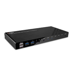 Lindy 39313 commutateur écran, clavier et souris Noir