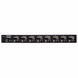 Lindy 39317 commutateur écran, clavier et souris Noir