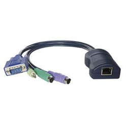 Lindy MC5 Computer Access Modul PS/2 & VGA & Audio câble kvm Noir 0,2 m