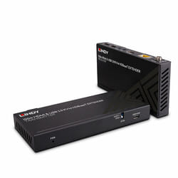 Lindy Extender KVM Cat.6 HDBaseT 150m HDMI 4K60, USB 2.0 & IR