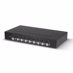 Lindy 39540 commutateur écran, clavier et souris Grille de montage Noir