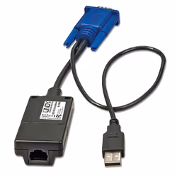 Lindy 39634, Noir, Bleu, UTP, VGA, USB
