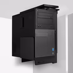 Lindy 40284 support pour unité centrale Support de CPU monté sur bureau Noir - Vue supplémentaire 4
