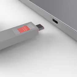 Lindy Bloqueur de port USB C, 4 pièces + clé, Rose - Vue supplémentaire 3
