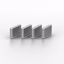 Lindy Bloqueurs de port USB C, Blanc, 10 pièces - Vue supplémentaire 2