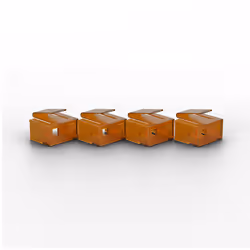 DeLOCK 65983 changeur de genre de câble 6.35mm 3,5mm Or