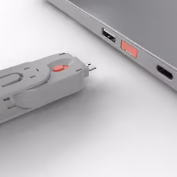 Lindy Clé pour bloqueur de port USB A, Rose - Vue supplémentaire 4