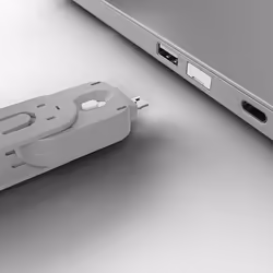 Lindy Clé pour bloqueur de port USB A, Blanc - Vue supplémentaire 4