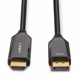Lindy 40930 câble vidéo et adaptateur 1 m DisplayPort HDMI - Vue supplémentaire 5