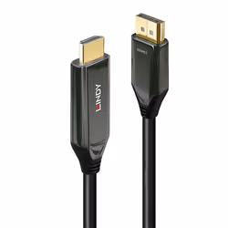 Lindy 40931, 2 m, HDMI Type A (Standard), DisplayPort, Mâle, Mâle, Droit