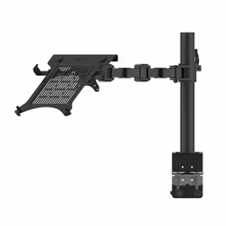 Lindy 40982, Bras pour Laptop, Noir, Métal, 30 cm (11.8"), 43,9 cm (17.3"), 10 kg