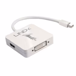 Lindy 41039 câble vidéo et adaptateur 0,2 m Blanc