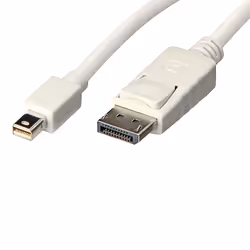Lindy 41056 câble DisplayPort 1 m Mini DisplayPort Blanc