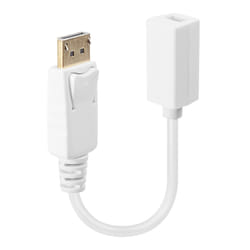 Lindy 41060 câble vidéo et adaptateur 0,15 m DisplayPort Mini DisplayPort Blanc
