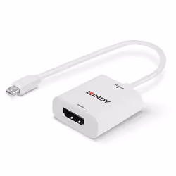 Lindy 41069 câble vidéo et adaptateur Mini DisplayPort HDMI Type A (Standard) Blanc - Vue supplémentaire 4