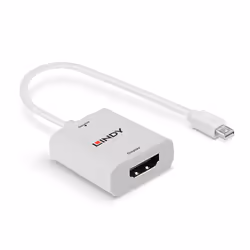 Lindy 41069 câble vidéo et adaptateur Mini DisplayPort HDMI Type A (Standard) Blanc - Vue supplémentaire 5