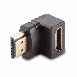 Lindy 41085 changeur de genre de câble HDMI Noir