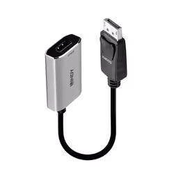 Lindy 41094, 0,11 m, DisplayPort, HDMI, Femelle, Mâle, Droit