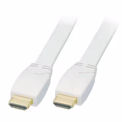 Lindy HDMI 1.3/1.4 Premium 0.5m, 0,5 m, HDMI Type A (Standard), HDMI Type A (Standard), Blanc