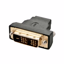 Lindy 41228, HDMI-A FM, DVI-D M, Noir