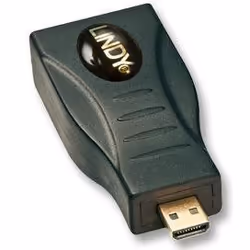 Lindy Adapter HDMI Mini/Micro, HDMI, HDMI Micro, Noir